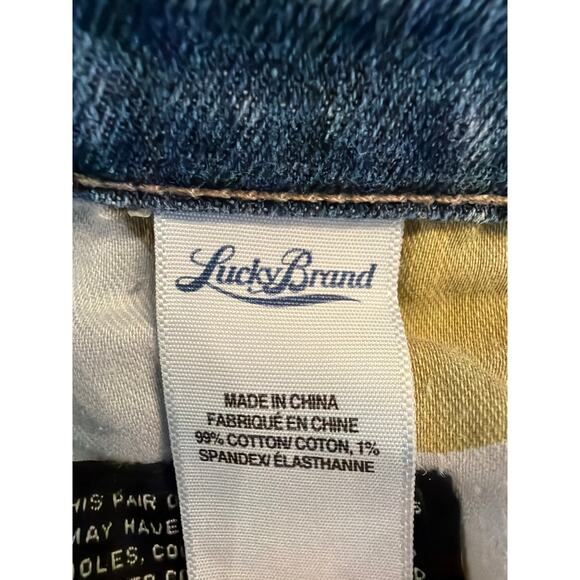 Lucky Brand Sweet’N Low Bootcut Jeans Women’s 10/33 Regular Blue Denim - Picture 5 of 12